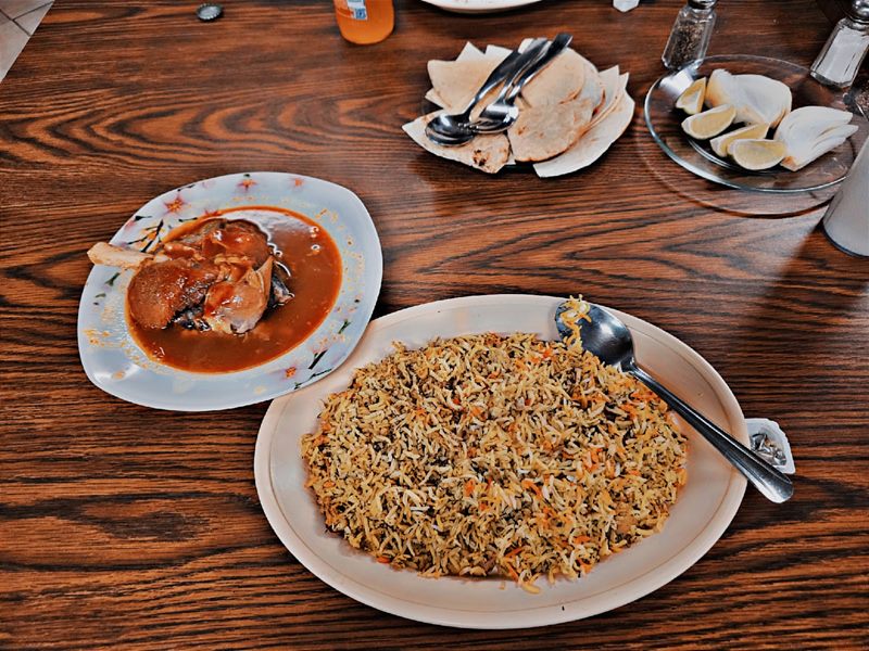 Samad Cafe food